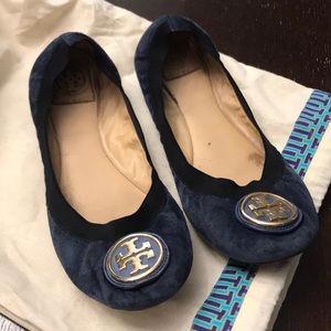 Authentic Tory Burch flats. Size 9. Used.